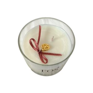 Χειροποίητο Φυτικό Κερί Cookies με Μεταλλικό Γούρι 26