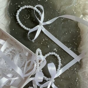 Χειροποίητα Βραχιόλια Bride & Team Bride με Πέρλες - Image 2