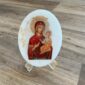 Χειροποίητη Εικόνα Παναγία Οδηγήτρια από Υγρό Γυαλί